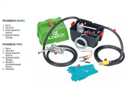 Piusi Box Pro комплект заправочный дизельного топлива солярки в Кирове