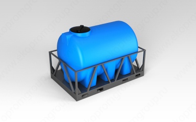 Емкость H 2000л в обрешетке в Кирове